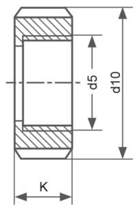 Dimensions of ISO SMS Union Nut Fittings